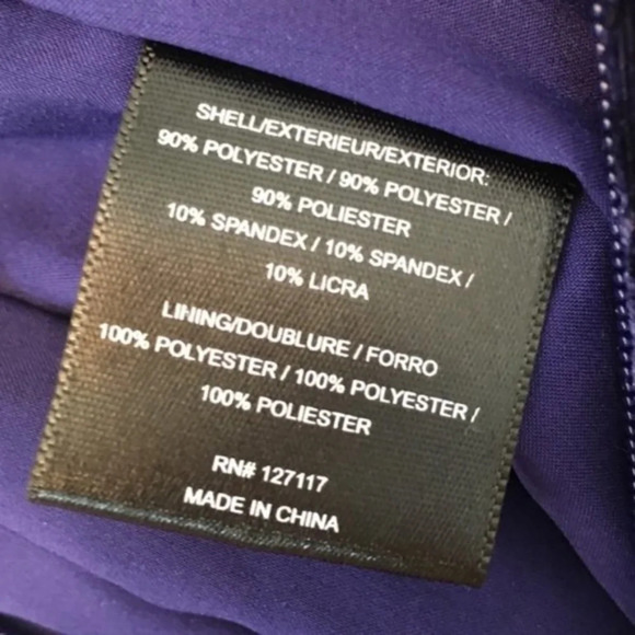 BADGLEY MISCHKA Textured Velvet Maxi Evening Gown Size 4 - Picture 8 of 8